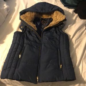 A comfy and cozy winter vest to keep you warm!